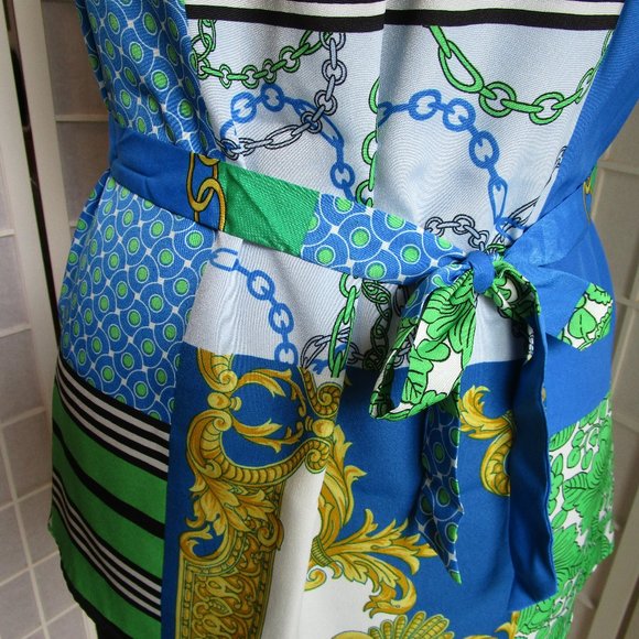 Multi Pattern Halter Style Top - Picture 5 of 7